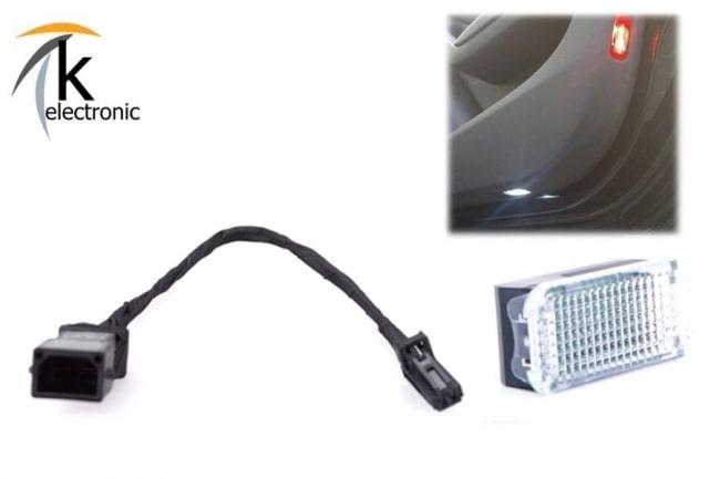Audi A5 8T 8F Türbeleuchtung Halogen auf LED Nachrüstpaket