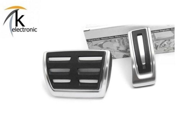 Audi A6 4A C8 Pedalkappen Edelstahl Bremse Gaspedal