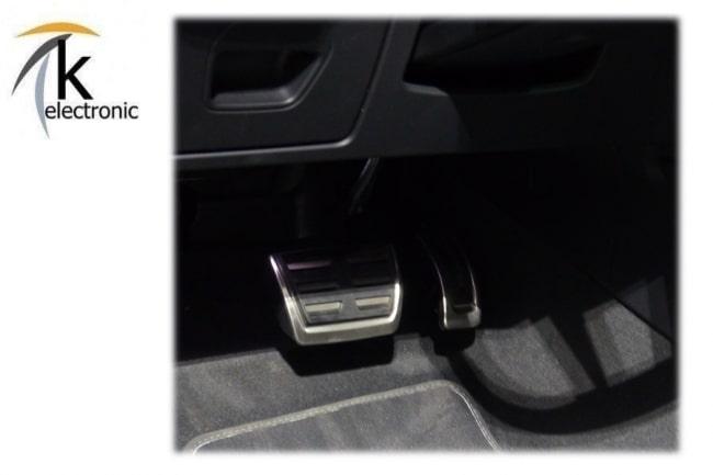 Audi A6 4A C8 Pedalkappen Edelstahl Bremse Gaspedal