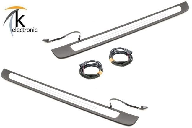AUDI A7 4G beleuchtete Einstiegsleisten weiß LED Nachrüstpaket