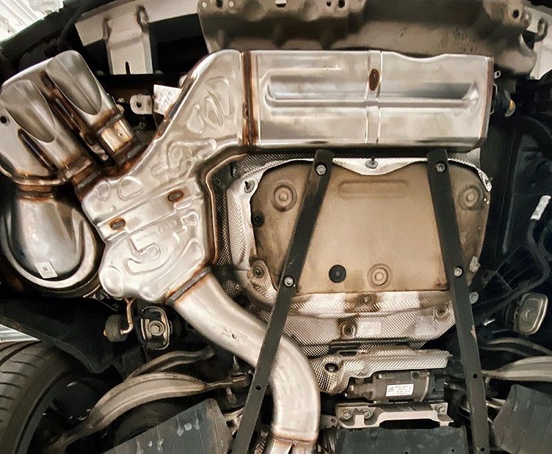 Układ wydechowy Active Sound Oryginalny Audi S7 4K ze sterowaniem za pomocą aplikacji