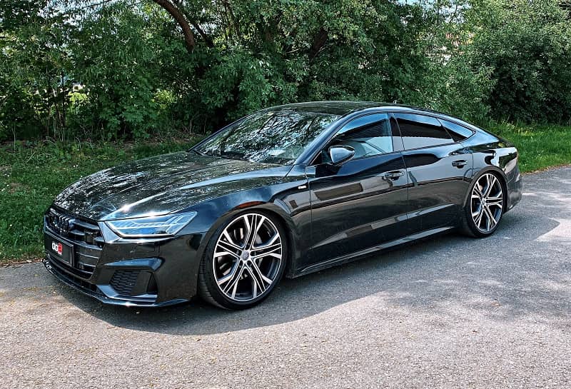 Tieferlegungsmodul für Audi A7 C8 mit App Steuerung