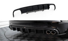 Maxton Design achterdiffusor (dubbele stroom links en rechts) voor Audi A6 Avant C7