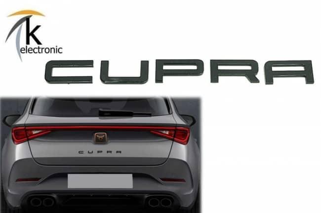 Cupra Leon KL Schriftzug schwarz hinten