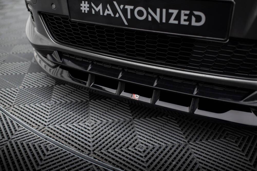 Front Lippe / Front Splitter / Frontansatz für Ford S-MAX ST-Line MK2 von Maxton Design