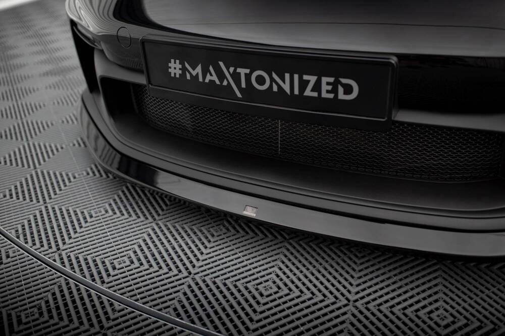 Front Lippe / Front Splitter / Frontansatz für Porsche 911 992 GT3 von Maxton Design