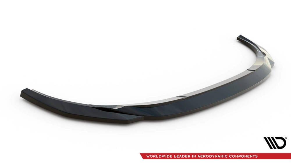 Front Lippe / Front Splitter / Frontansatz V.1 für Audi E-Tron GE von Maxton Design