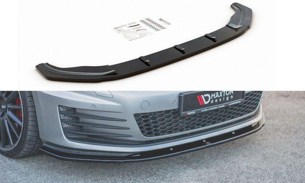 Front Lippe/Front Splitter/Front Approach v.1 for VW Golf 7 GTI fra Maxton Design