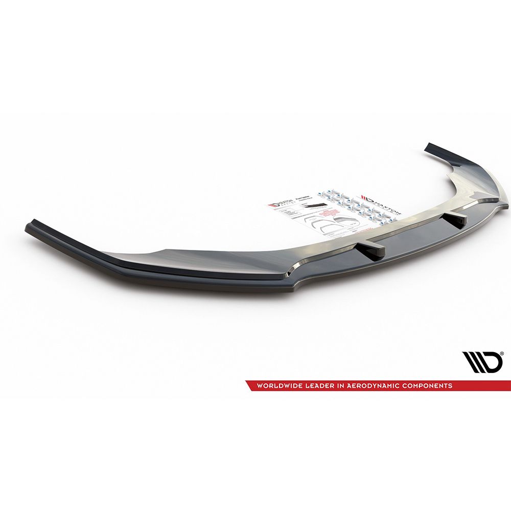 Predný okraj / predný splitter / predný nábeh V.2 pre Audi A7 C8 S-Line od Maxton Design