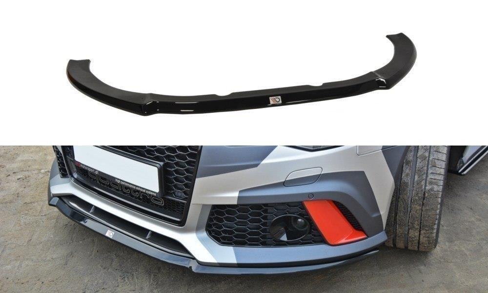 Front Lippe / Front Splitter / front approach V.2 for Audi RS6 C7 by Maxton Design