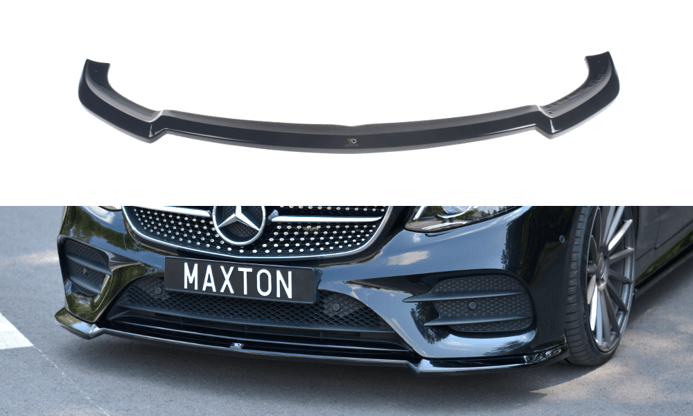 Främre läpp / främre splitter / front approach V.2 för Mercedes E-klass W213 Coupe (C238) AMG Line från Maxton Design