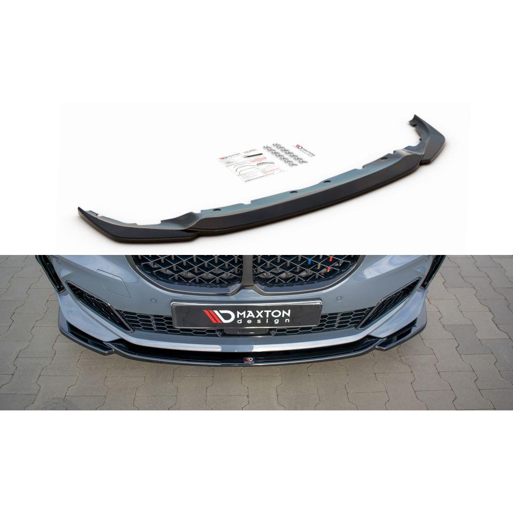 Främre läpp / främre splitter / front approach V.3 för BMW 1-serie F40 M135i M-paket från Maxton Design