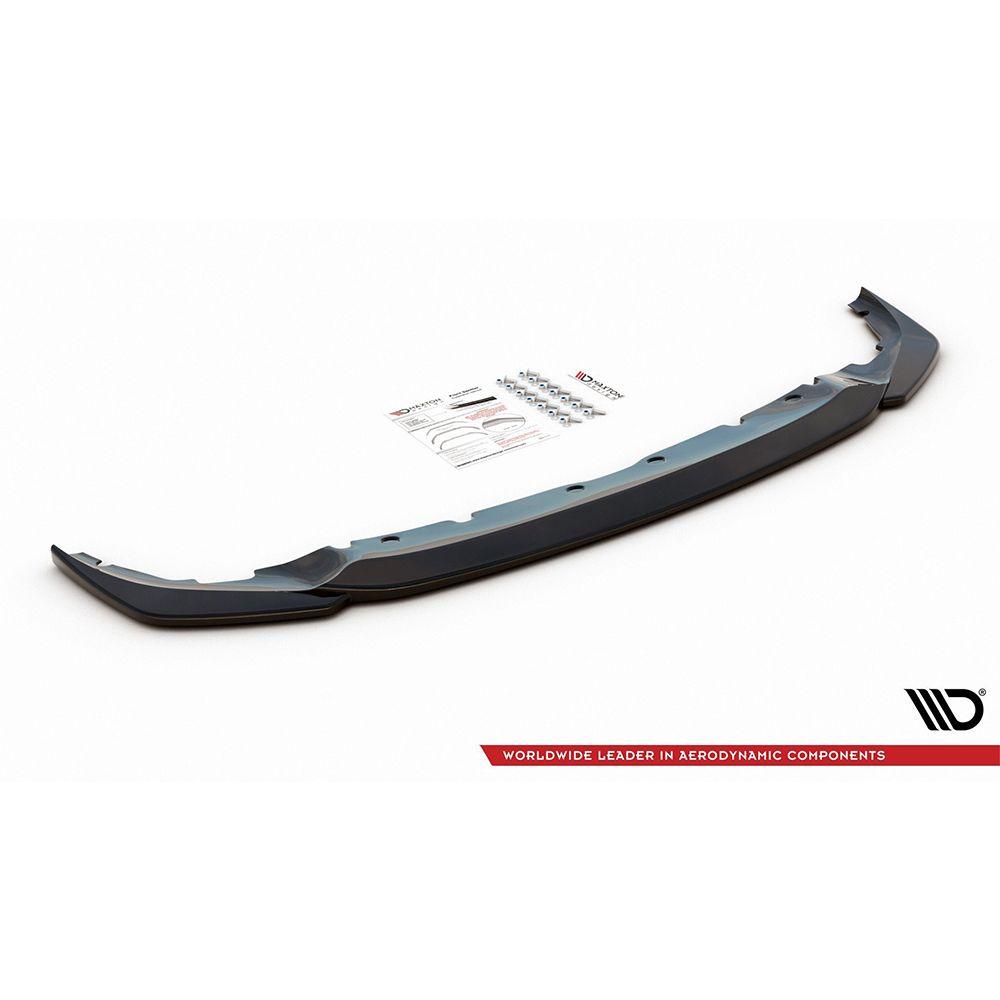 Främre läpp / främre splitter / front approach V.3 för BMW 1-serie F40 M135i M-paket från Maxton Design