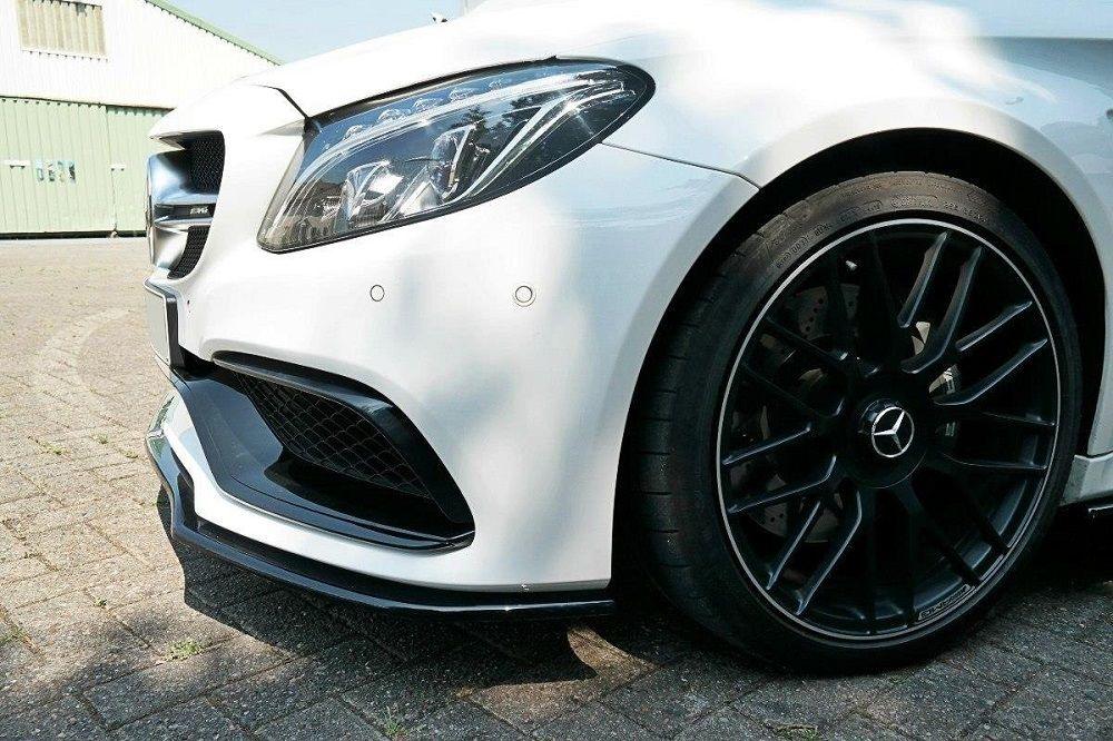 Främre läpp / främre splitter / front approach V.1 för Mercedes C-klass C205 63 AMG Coupe från Maxton Design