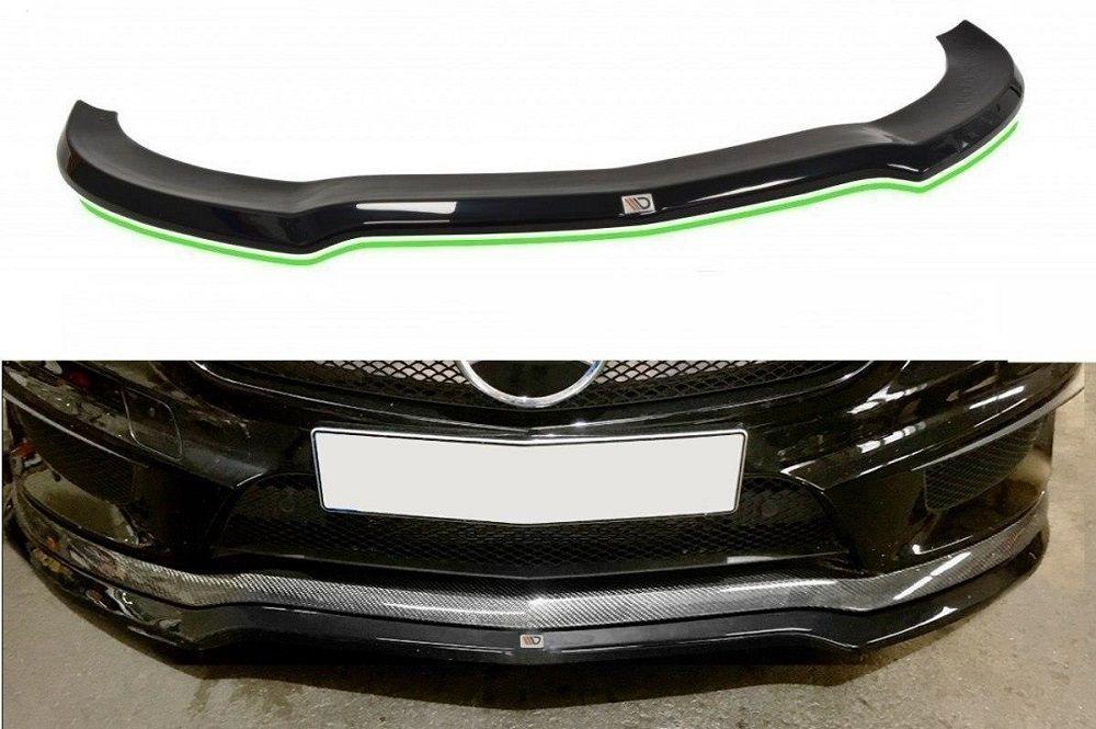 Främre läpp / främre splitter / front approach V.1 för Mercedes CLA 45 AMG C117 från Maxton Design