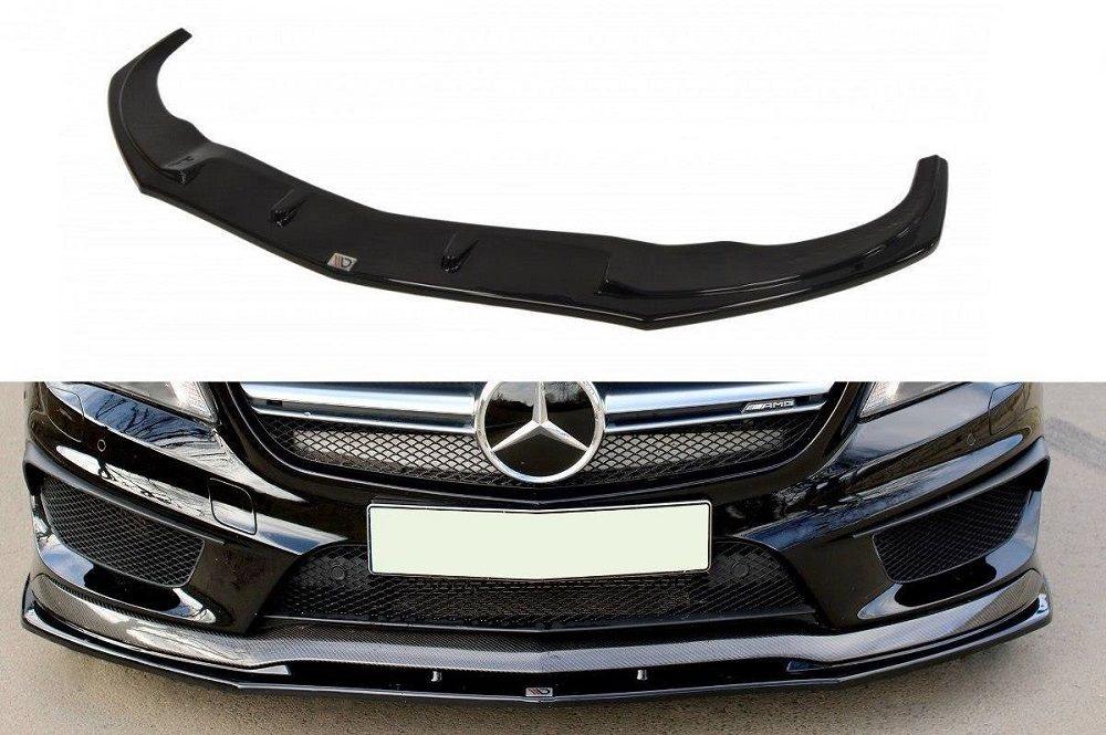 Främre läpp / främre splitter / front approach V.2 för Mercedes CLA 45 AMG C117 från Maxton Design