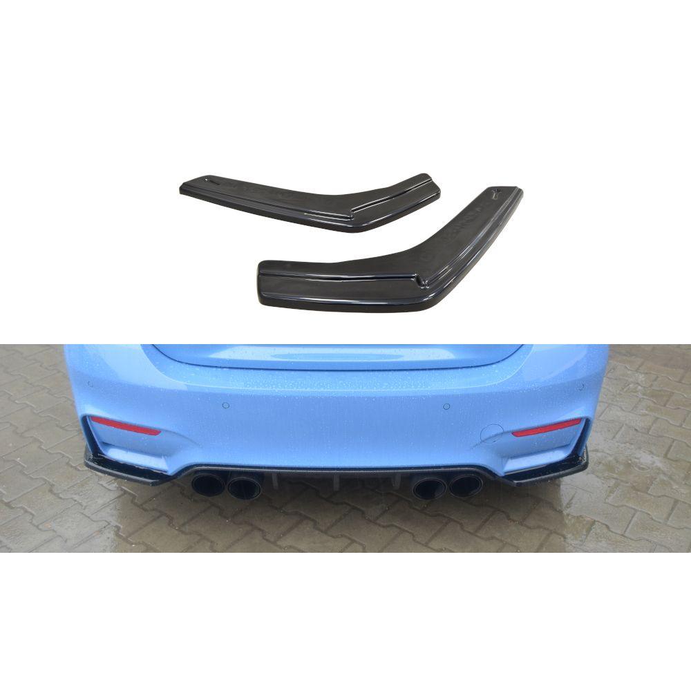 Seitliche Heck Diffusor Erweiterung für BMW M4 F82 von Maxton Design