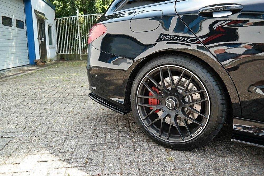 Bakre sidoförlängning för Mercedes C-Klass S205 63 AMG T-modell från Maxton Design