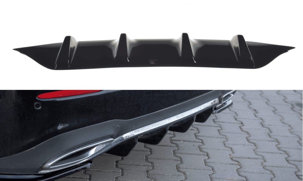Bakre diffusorförlängning för Mercedes Benz E43 AMG / AMG-Line W213 av Maxton Design