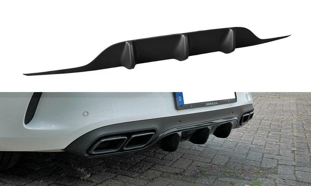 Bakre diffusorförlängning för Mercedes C-Klass C205 63 AMG Coupe från Maxton Design