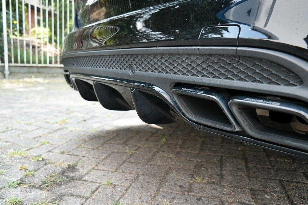 Bakre diffusorförlängning för Mercedes C-Klass S205 63 AMG T-modell från Maxton Design