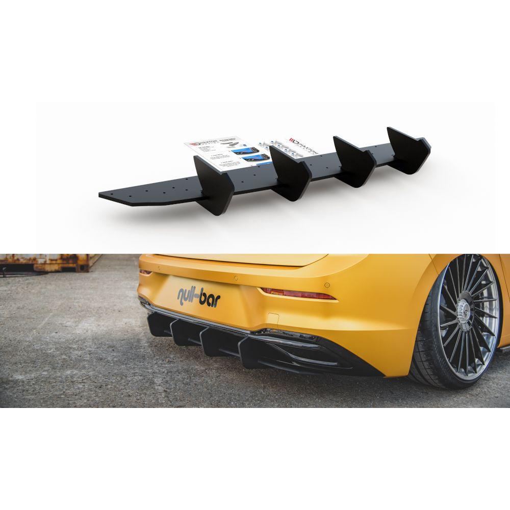 Bakre diffusorförlängning V.2 för VW Golf 8 från Maxton Design