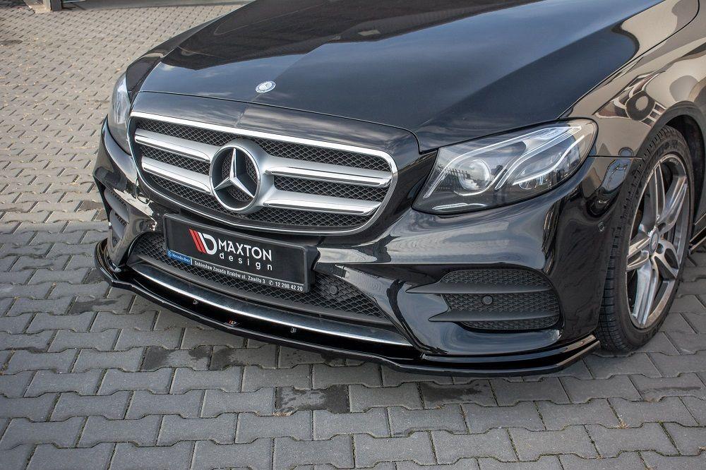 Främre läpp / främre splitter / framtill för Mercedes Benz E-klass E43 AMG / AMG-Line W213 av Maxton Design