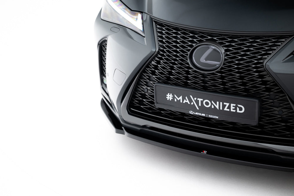 Frontlippe / Frontsplitter / Frontansatz für Lexus UX F-Sport MK1 von Maxton Design