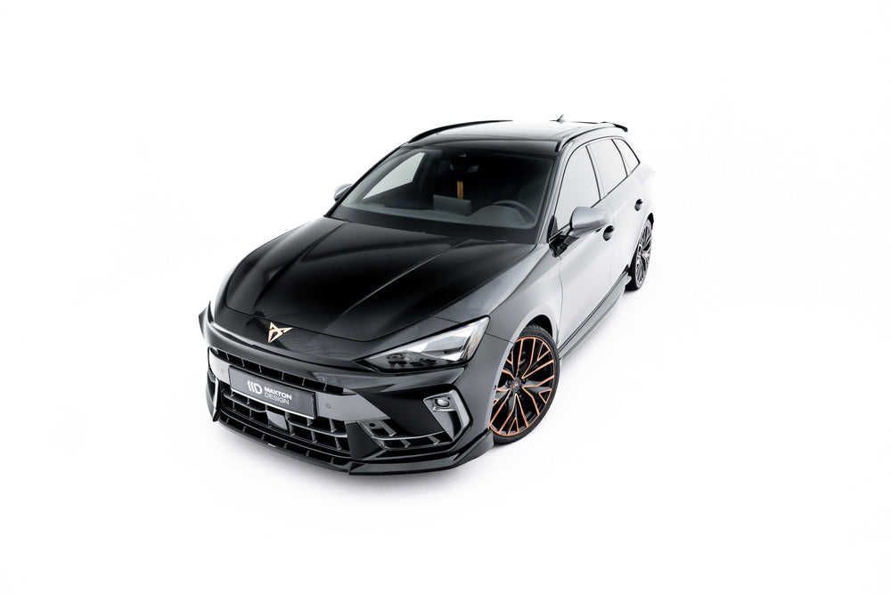 Frontlippe / Frontsplitter / Frontansatz V.1 für Cupra Leon ST / Hatchback Mk1 Facelift von Maxton Design