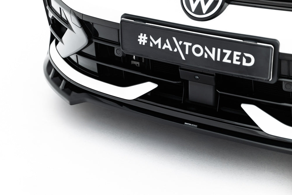 Frontlippe / Frontsplitter / Frontansatz V.1 für Golf R Variant Mk8 Facelift von Maxton Design