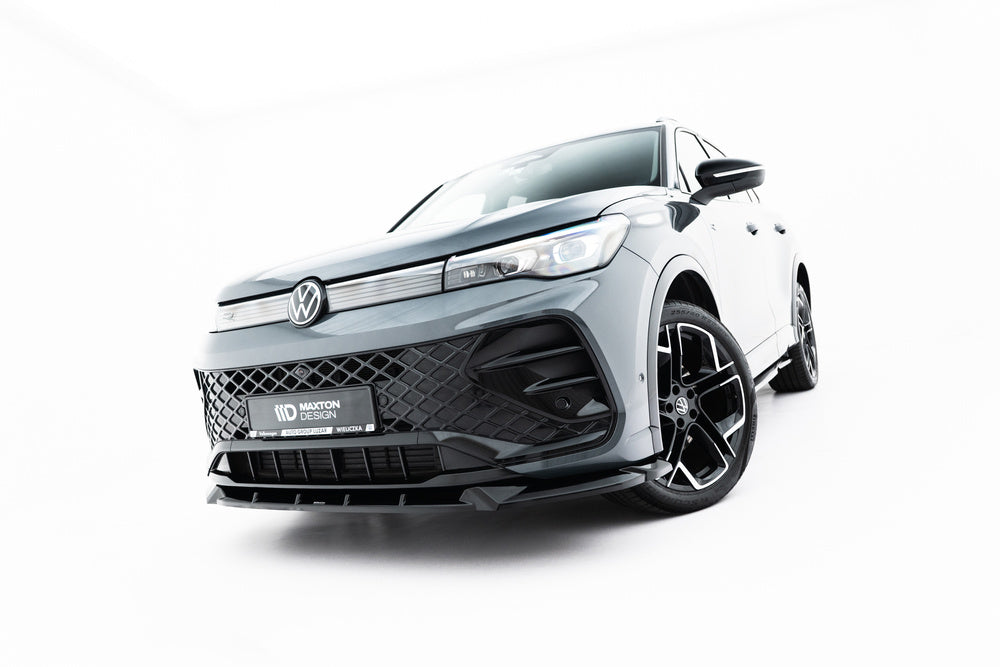 Frontlippe / Frontsplitter / Frontansatz V.1 für VW Tiguan R-Line Mk3 von Maxton Design