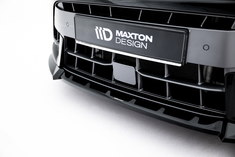 Frontlippe / Frontsplitter / Frontansatz V.2 für Cupra Leon ST / Hatchback Mk1 Facelift von Maxton Design