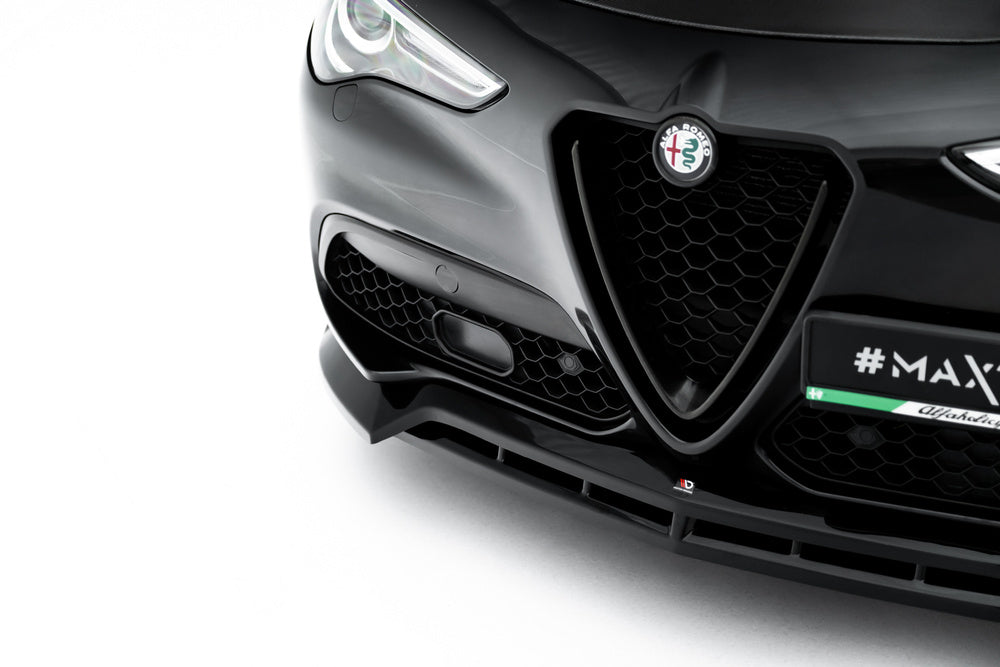 Frontlippe / Frontsplitter / Frontansatz V.3 für Alfa Romeo Stelvio MK1 von Maxton Design