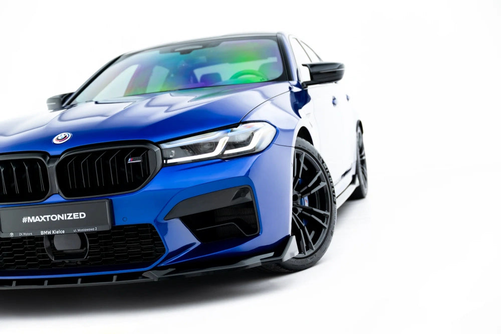 Frontlippe / Frontsplitter / Frontansatz V.4 für BMW M5 F90 Facelift von Maxton Design
