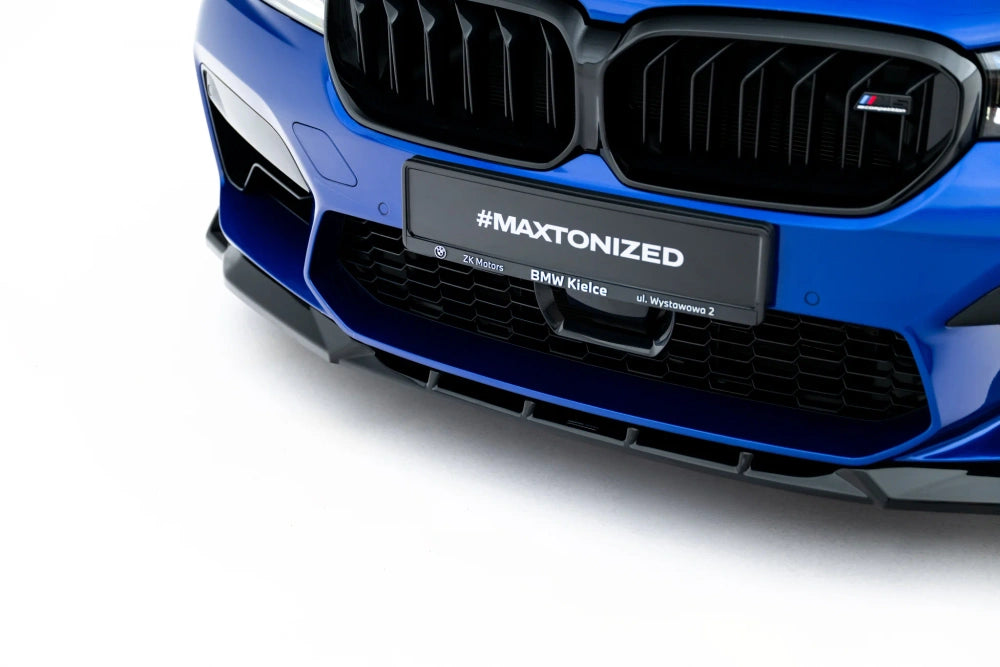 Frontlippe / Frontsplitter / Frontansatz V.4 für BMW M5 F90 Facelift von Maxton Design