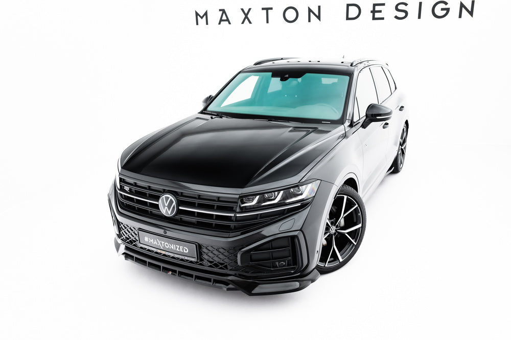 Frontlippe / Frontsplitter / Frontansatz für VW Touareg R-Line Mk3 Facelift von Maxton Design