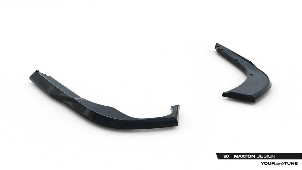 Seitliche Heck Diffusor Erweiterung V.1 für Skoda Superb Sportline Mk4 von Maxton Design