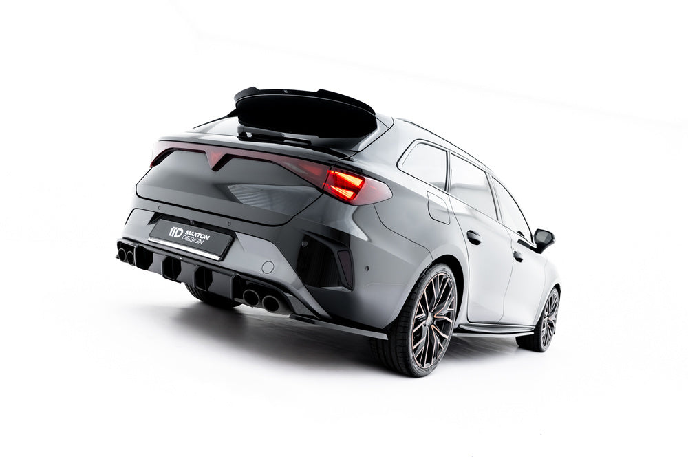 Seitliche Heck Diffusor Erweiterung V.2 für Cupra Leon ST Mk1 Facelift von Maxton Design