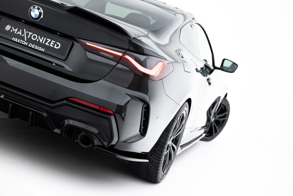 Seitliche Heck Diffusor Erweiterung V.7 für BMW 4 M-Paket G22 / G23 / G22 Facelift / G23 Facelift von Maxton Design