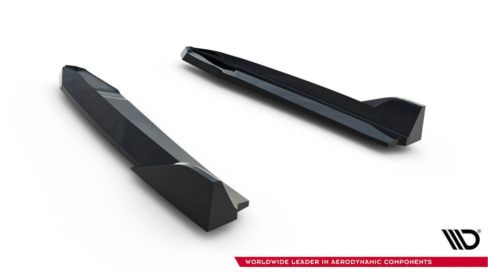 Seitliche Heckdiffusor Erweiterung V.8 für Skoda Octavia RS MK4 von Maxton Design