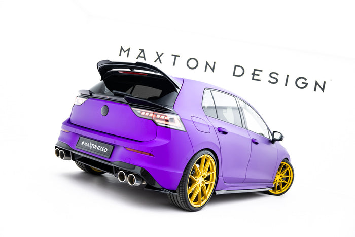 Side rear diffuser extension V.8 for VW Golf R Mk8/Mk8 Facelift from M