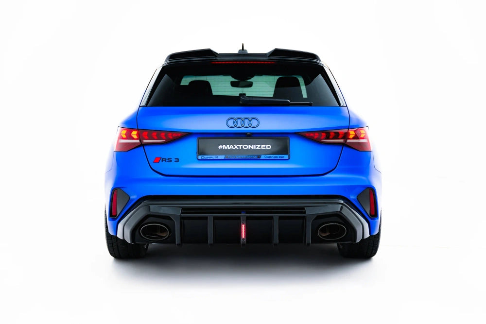 Heckdiffusor für Audi RS3 Sportback 8Y Facelift (Version mit LED-Licht) von Maxton Design