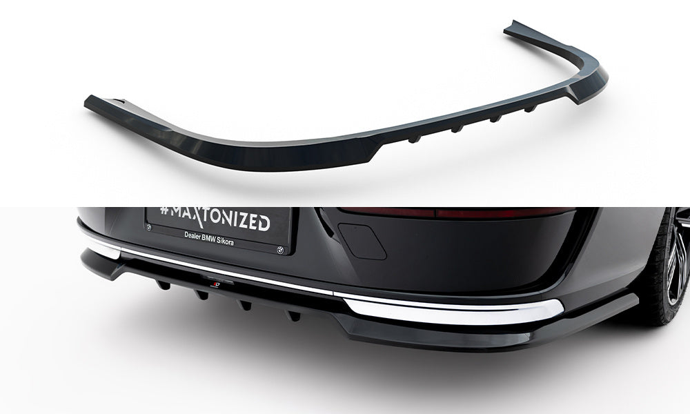 Zentraler Hinterer Splitter für BMW 7 G70 von Maxton Design