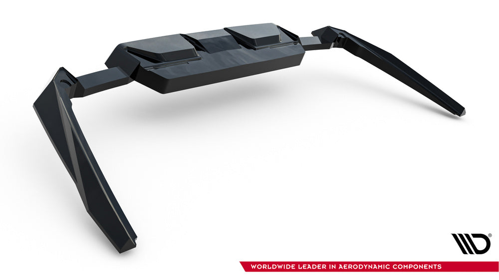 Heck Diffusor Erweiterung für BMW M5 Limousine G90 von Maxton Design
