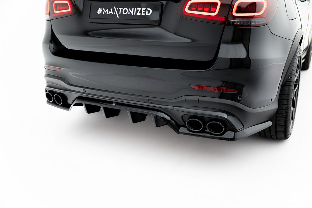 Zentraler Hinterer Splitter für Mercedes-AMG GLC 43 SUV X253 Facelift von Maxton Design