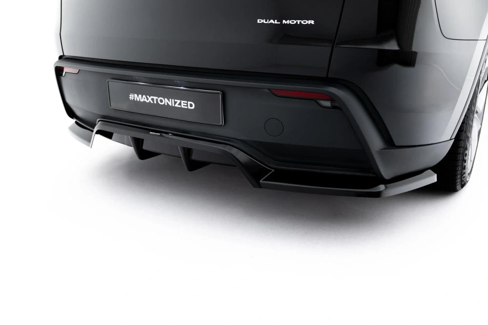 Zentraler Hinterer Splitter für Tesla Model Y Mk1 Facelift von Maxton Design