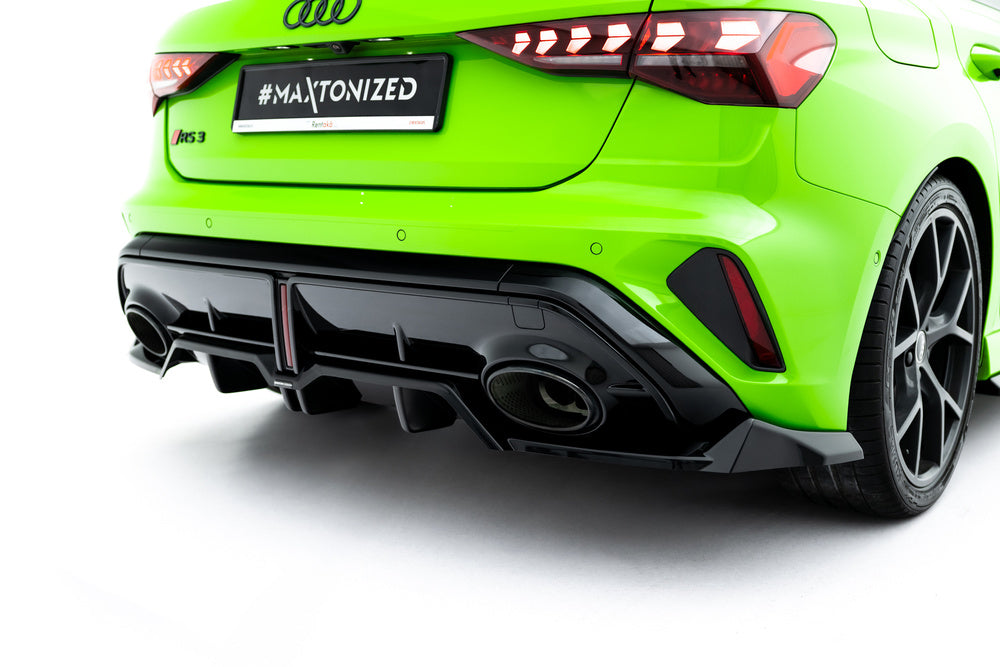 Zentraler Hinterer Splitter V.1 für Audi RS3 Sportback 8Y Facelift von Maxton Design
