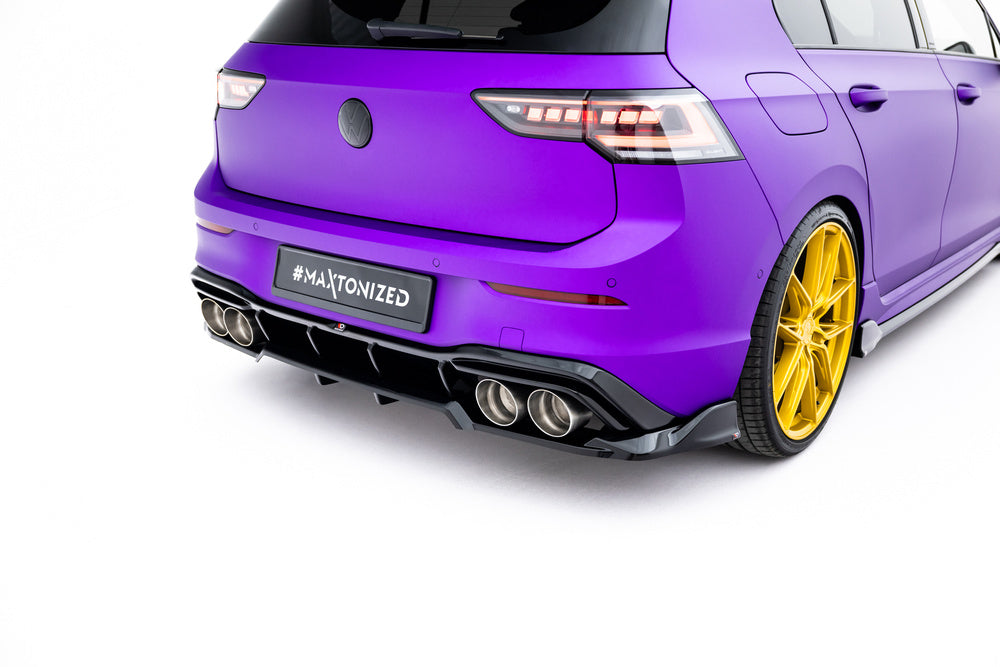Heckdiffusor Erweiterung V.1 für VW Golf R Mk8 / Mk8 Facelift von Maxton Design