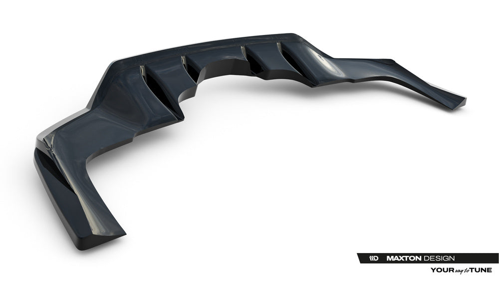 Maxton Design Central Rear Splitter V.2 for Mercedes GLE Coupe AMG-Line C167/C167 Facelift
