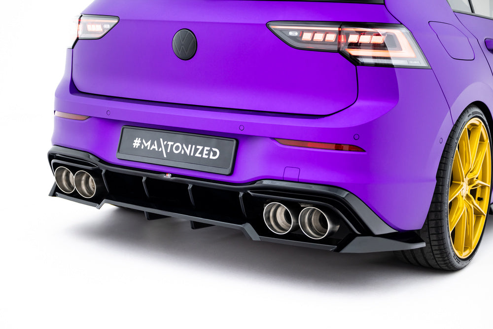 Heckdiffusor Erweiterung V.2 für VW Golf R Mk8 / Mk8 Facelift von Maxton Design